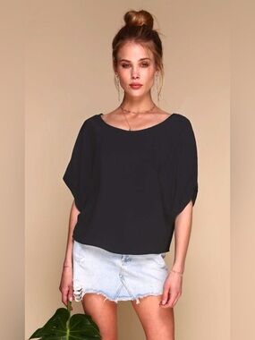 Merritt Charles Colt Blouse in Black